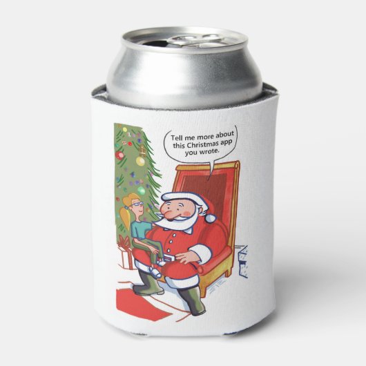 Christmas Business Partners can cooler 缶クーラー (缶正面)