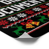 Christmas But Did You Doent It Ugly Office Party L ポスター (角)