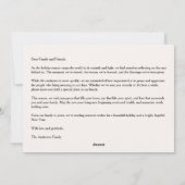 Christmas By The Sea Photo シーズンカード (裏面)