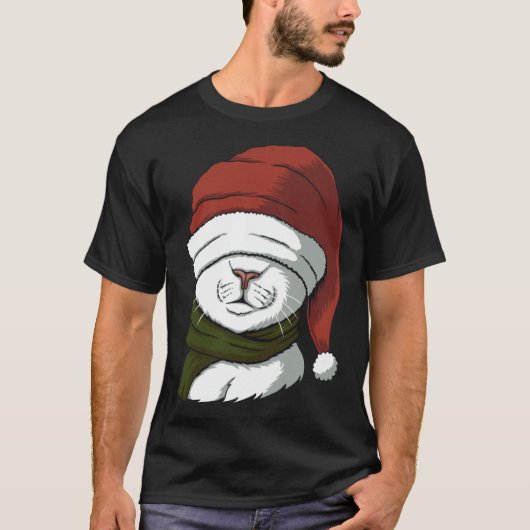 Christmas Ca   for Cat  Cat Tシャツ (正面)
