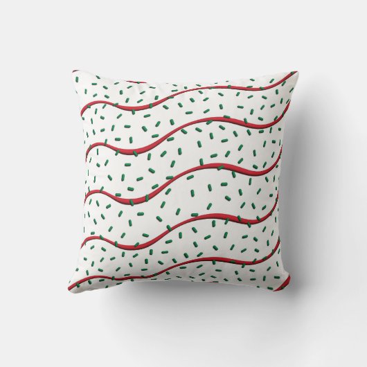 Christmas Cake Inspired クッション (裏面)