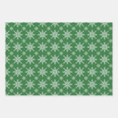 Christmas Cake Wrapping Paper Set of 3 Patterns ラッピングペーパーシート (正面3)