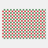 Christmas Cake Wrapping Paper Set of 3 Patterns ラッピングペーパーシート (正面2)