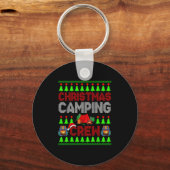 Christmas Camng Crew Xmas Sweater Santa Camper Cam キーホルダー (正面)