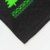 Christmas Camng Crew Xmas Sweater Santa Camper Cam フリースブランケット (角)