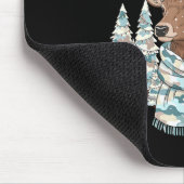 Christmas Camo Hunting Reindeer Pajamas With Deer  マウスパッド (コーナー)