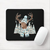 Christmas Camo Hunting Reindeer Pajamas With Deer  マウスパッド (マウス)