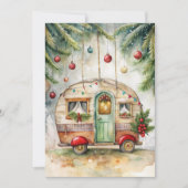 Christmas Camper Greeting Card シーズンカード (正面)