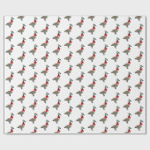 Christmas Canadian Geese Wrapping Paper ラッピングペーパー (フラット)