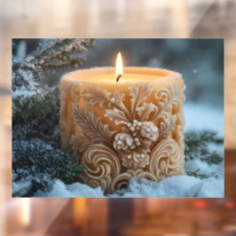 Christmas Candle ウィンドウサイン