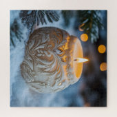 Christmas Candle ジグソーパズル (横)