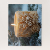 Christmas Candle ジグソーパズル (縦)