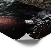 Christmas Candle ポスター (角)