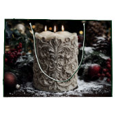 Christmas Candle ラージペーパーバッグ (裏面)