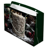 Christmas Candle ラージペーパーバッグ (裏面アングル)