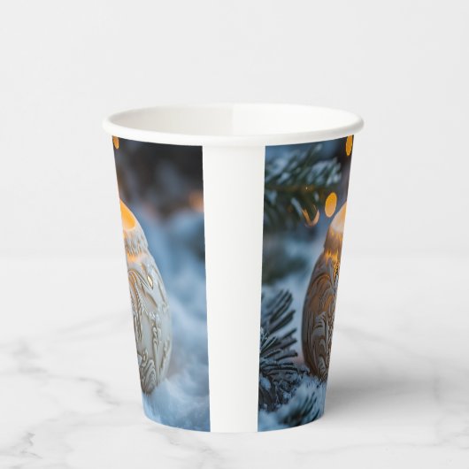 Christmas Candle 紙コップ (左)