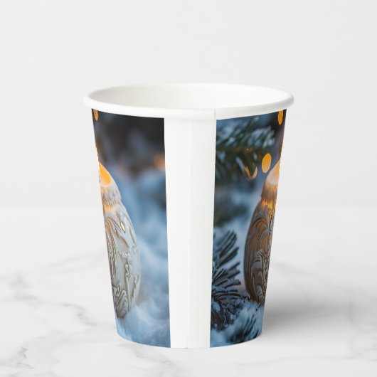 Christmas Candle 紙コップ (右)