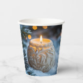 Christmas Candle 紙コップ (正面)