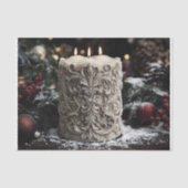 Christmas Candle 薄葉紙 (正面)