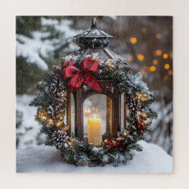 Christmas Candle Lantern ジグソーパズル