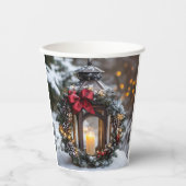 Christmas Candle Lantern 紙コップ (正面)