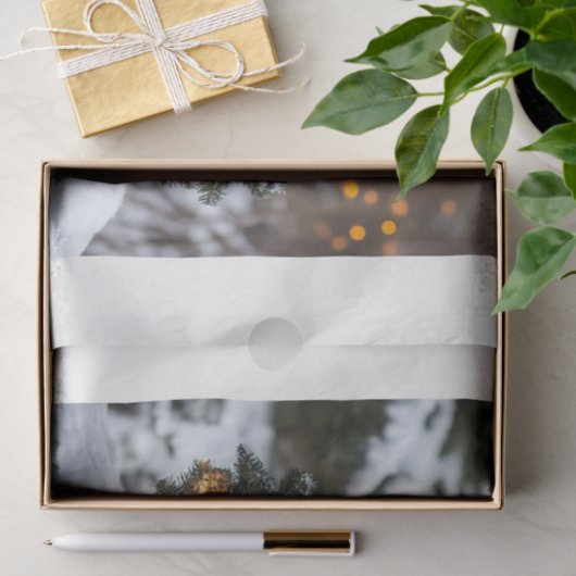 Christmas Candle Lantern 薄葉紙 (ギフト)