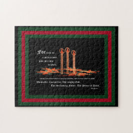 Christmas Candles, Isaiah 9:6 ジグソーパズル