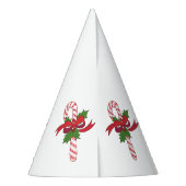 Christmas Candy Cane パーティーハット (裏面)