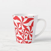 Christmas Candy Cane Coffee Mug Red and White Cup カフェラテマグ (右)