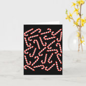 Christmas Candy Cane Costume Men Women Kids Xmas C カード (黄色い花)