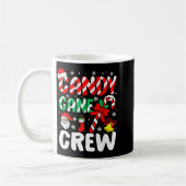 Christmas Candy Cane Crew Xmas Holiday Toddler Kid コーヒーマグカップ (左)