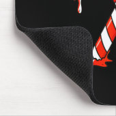 Christmas Candy Cane Drip Boys Girls Kids  マウスパッド (コーナー)