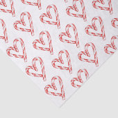 Christmas Candy Cane Heart 薄葉紙 (詳細)