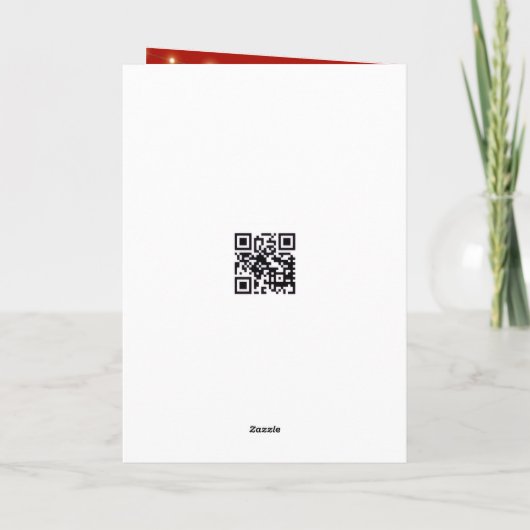 Christmas Candy Cane In a Cocktail カード (裏面)