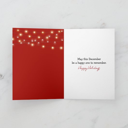 Christmas Candy Cane In a Cocktail カード (内部)