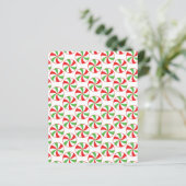 Christmas Candy Cane Pattern Scrapbook Craft Paper (スタンド正面)