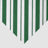 Christmas Candy Cane Stripes in Green and White  薄葉紙 (詳細)