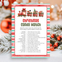 Christmas Candy Match Game