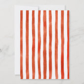 Christmas Car and Tree Gender Reveal Invitation 招待状 (裏面)