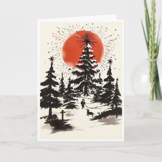 Christmas card カード (正面)