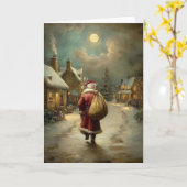 Christmas Card カード (黄色い花)