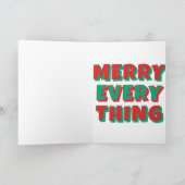 Christmas Card カード (内部)