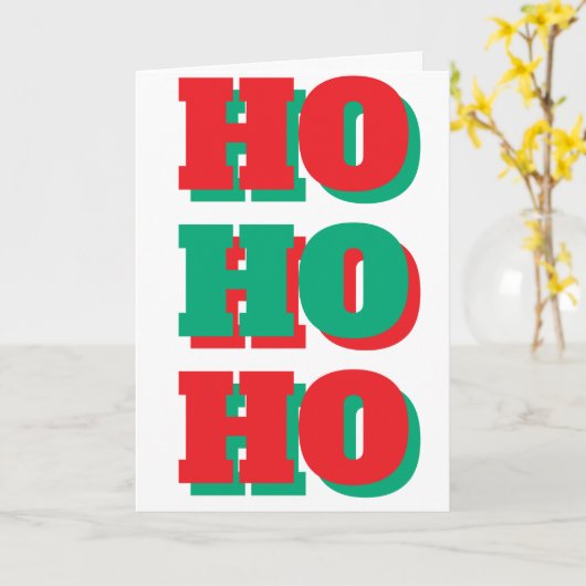 Christmas Card カード (黄色い花)