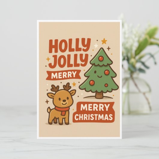 Christmas card シーズンカード (スタンド正面)