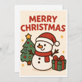 Christmas card シーズンカード (正面/裏面)