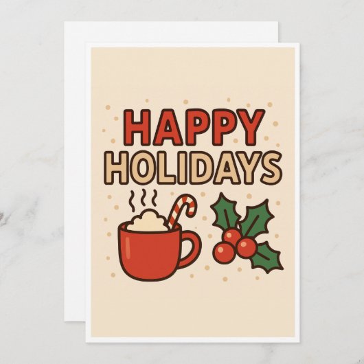 Christmas card シーズンカード (正面/裏面)