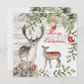 Christmas card シーズンカード (正面/裏面)