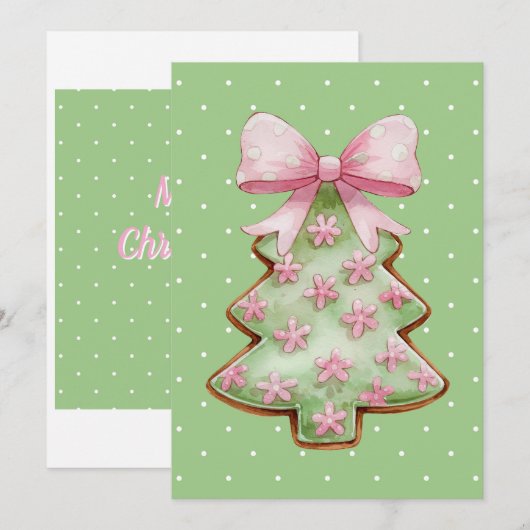 Christmas Card シーズンカード (正面/裏面)