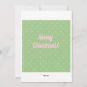 Christmas Card シーズンカード (裏面)