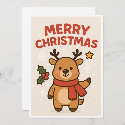 Christmas card シーズンカード (正面/裏面)